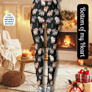 VON HERZEN 5 Chow-Farben Leggings