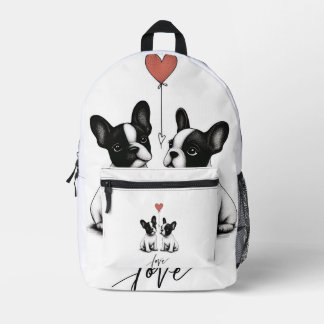Von Herzen getickt Bedruckter Rucksack