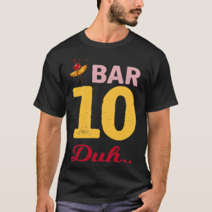 Von hier bis zum Design des Barkeepers von Shaken T-Shirt