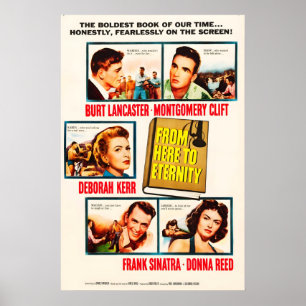 Von hier bis zur Ewigkeit 1953 Film POSTER DRUCK