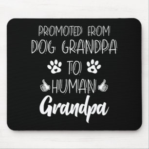 Von Hund-Opa zu Mensch-Opa neuer Opa Mousepad