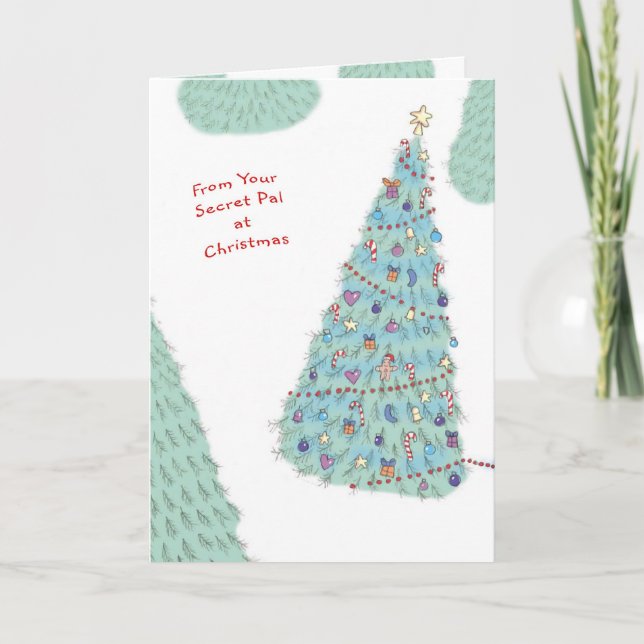 Von Ihrem geheimen Kumpel am Weihnachten (Vorderseite)