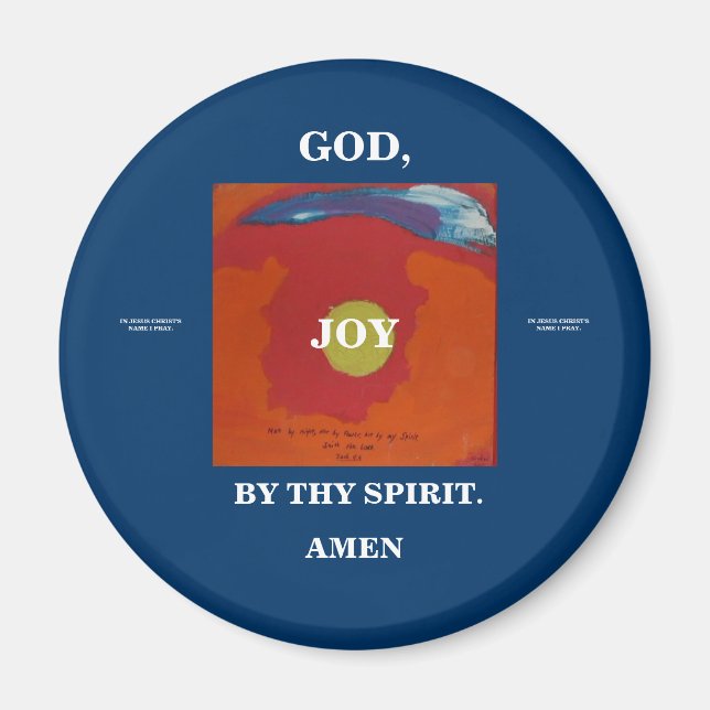 VON IHREM SPIRITT-JOY-1118 MAGNET (Vorne)