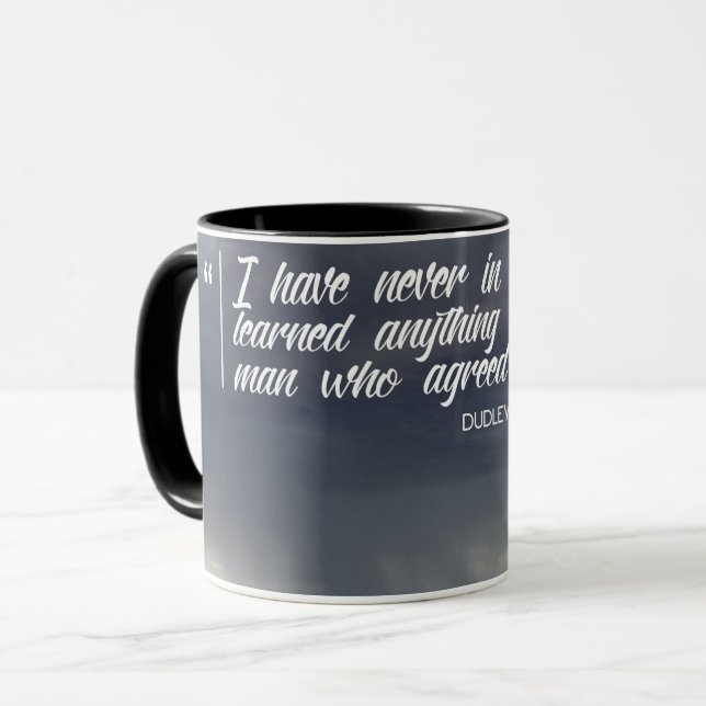 Von jedem Menschen gelernt Tasse (Vorderseite Links)