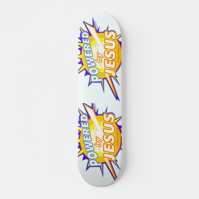 Von Jesus angetrieben Skateboard (Vorne)