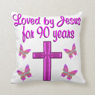 VON JESUS FÜR 90 JAHRE LIEBT KISSEN