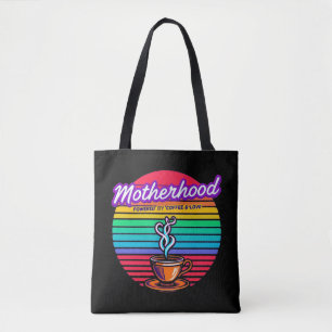 Von Kaffee und Liebe angetrieben Kaffee Lover Ma Tasche