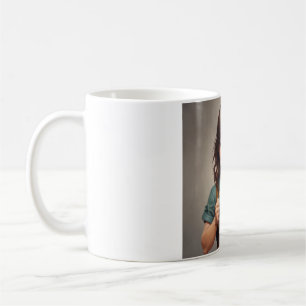 Von Kaffee und Mitgefühl gespeist Tasse