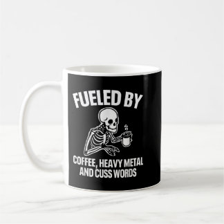 Von kaffeeheftigem Metall angeregt und die Worte l Kaffeetasse