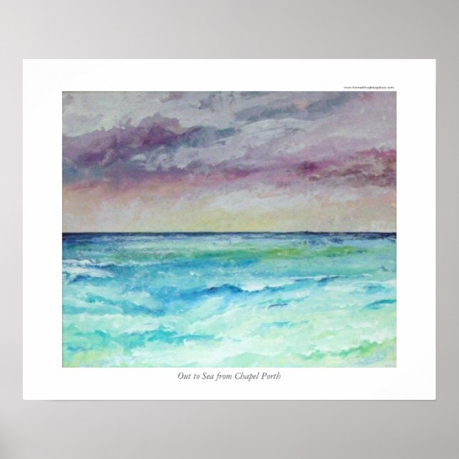 Von Kapitän Porth bis zum Meer Poster (Vorne)