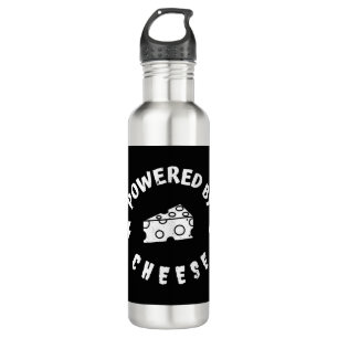 von Käse angetrieben Edelstahlflasche