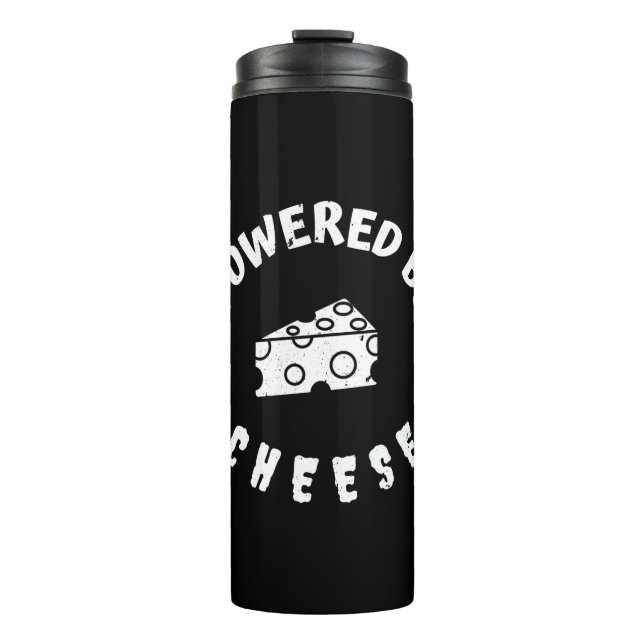 von Käse angetrieben Thermosbecher (Vorderseite)