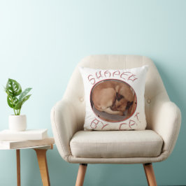 Von Katze geformt Kissen