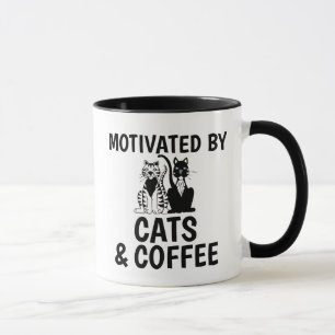 VON KATZEN UND KAFFEE-KAFFEE-KAFFEE-MUGEN MOTIVIER TASSE