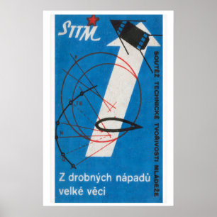 Von kleinen Ideen zu großen Dingen - Matchbox-Druc Poster