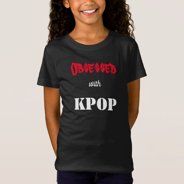 Von KPOP-T - Shirt besessen (Vorderseite)
