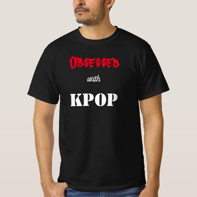 Von KPOP-T - Shirt besessen (Vorderseite)