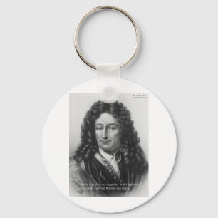 Von Leibniz Glück anderer Geschenke und Karten Schlüsselanhänger