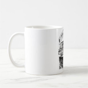 Von Leiche bin ich bereit — Leichenwagen Kaffeetasse