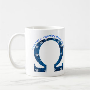 Von Letzt zu Legendär: Omega Power! Kaffeetasse