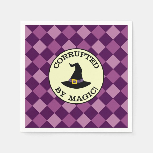 VON MAGIC KORRUPIERT! SERVIETTE (Vorderseite)