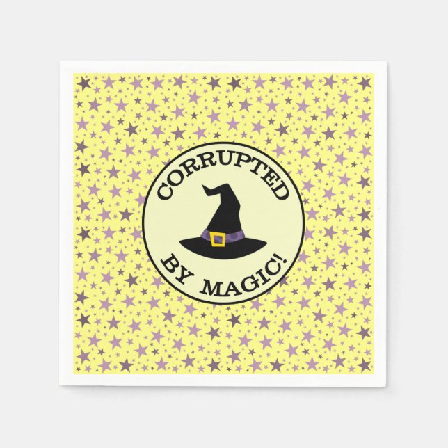 VON MAGIC KORRUPIERT! SERVIETTE (Vorderseite)