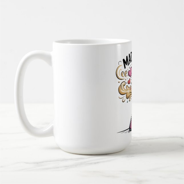 Von Mama gemacht Kaffeetasse (Links)