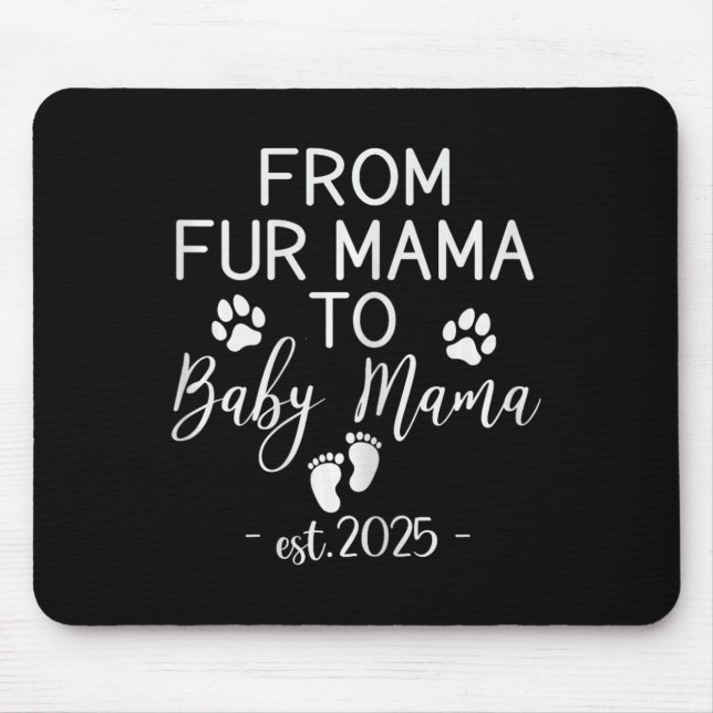 Von Mama nach Ba Mousepad (Vorne)
