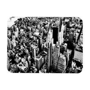 Von Manhattan zum Himmel Magnet