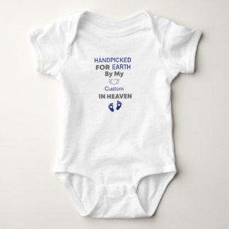 Von meinem "Angewohnten" im Himmelskind persönlich Baby Strampler