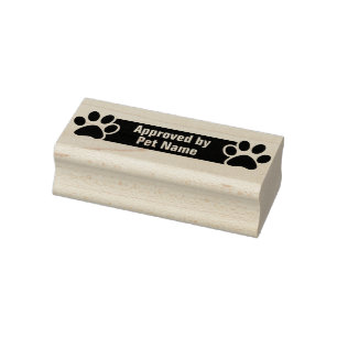 Von meinem Cat-Individuelle Name genehmigt Gummistempel