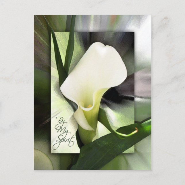 Von meinem Geist Postkarte (Vorderseite)