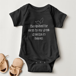 Von meinem großen Schwarzen Großvater für die Erde Baby Strampler