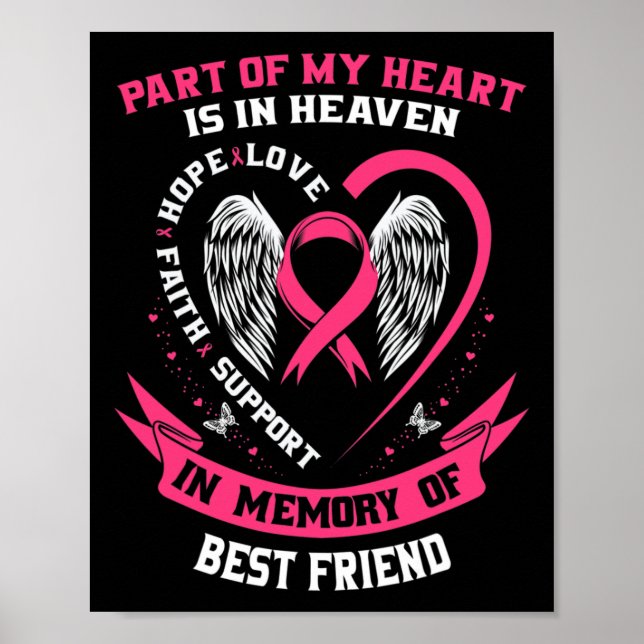 Von meinem Herzen ist in den Himmel am besten Freu Poster (Vorne)