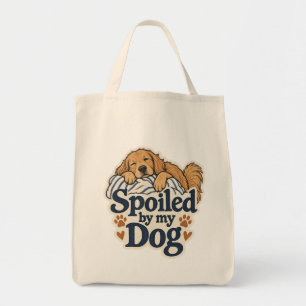 Von meinem Hund verwöhnt Tote Bag Geschenk für H Tragetasche