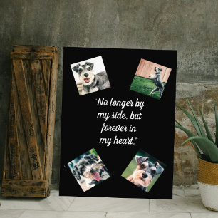 Von meinem Side-Hund-Foto-Gedenkmal nicht mehr in Leinwanddruck