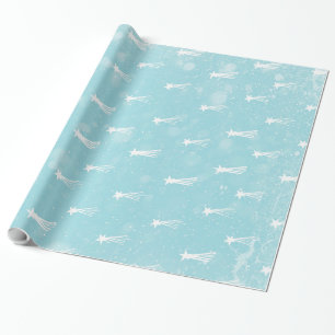 Von Meteorstrassen und Weihnachts-Aquamarinen Weih Geschenkpapier