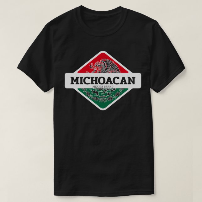 von Michoacan Meico Coat of Arms Pullover (Design vorne)