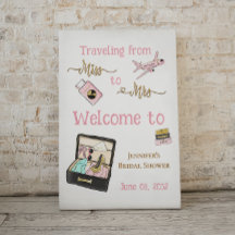 Von Miss zu Brautparty Journey Willkommen