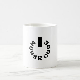 Von Morse Code gesteuert Kaffeetasse