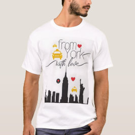 Von New York mit Liebe - Feuerschutzträume Stadt T-Shirt