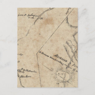 Von New York nach Brunswick 42 Postkarte