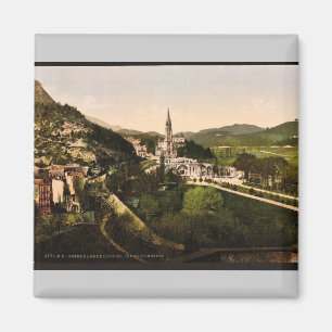 Von Notre Dame de Lourdes, Lourdes, Pyrenäen, Fra Magnet