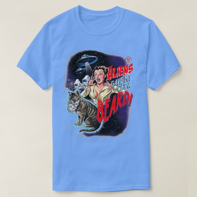 von Oben der Welt Fotografie T-Shirt (Design vorne)