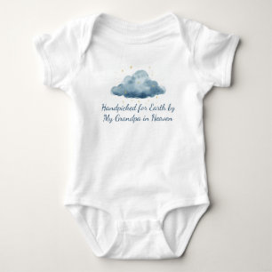 Von Opa im Himmel für die Erde ausgewählt Gedenkfe Baby Strampler