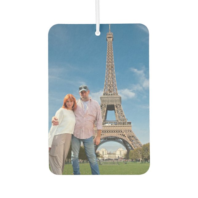 Von Paris mit Liebe Autolufterfrischer (Vorderseite)