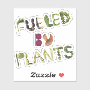 Von Pflanze angetrieben - Veganer Stolz Aufkleber