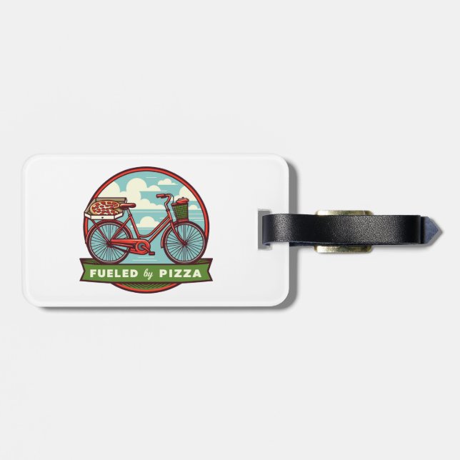 Von Pizza Bike angetrieben Gepäckanhänger (Rückseite horizontal)