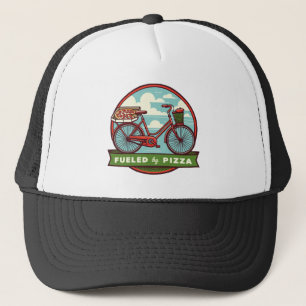 Von Pizza Bike angetrieben Truckerkappe