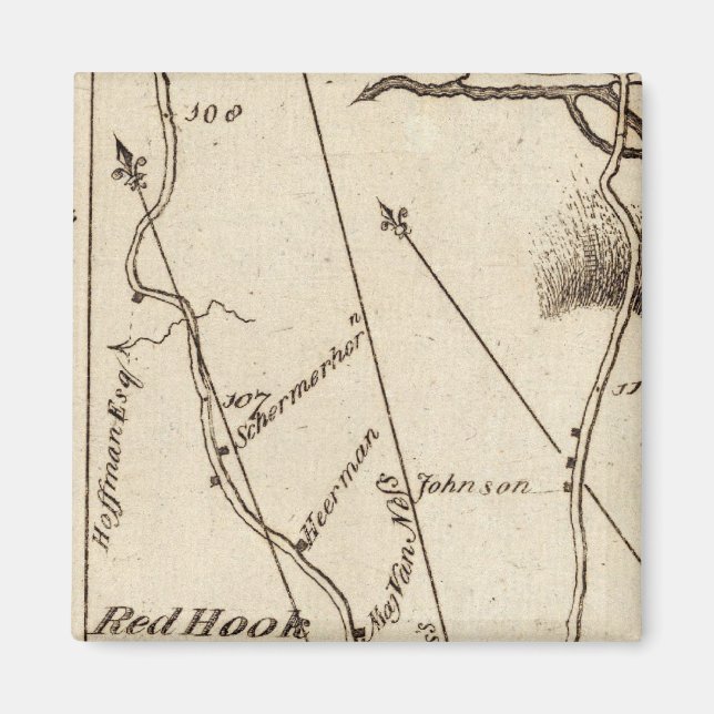 Von Poughkeepsie nach Albany 22 Magnet (Vorne)